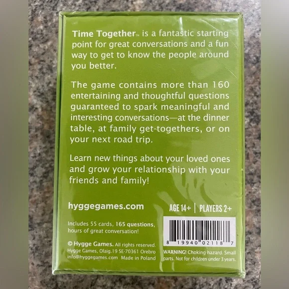 Family - Time Together Card Game - Picture 2 of 2